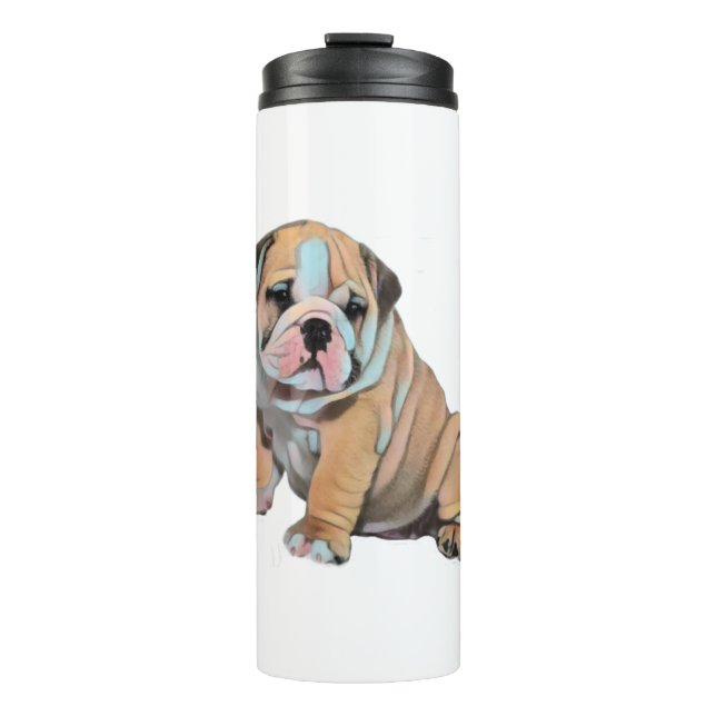 Garrafa Térmica Cachorro Inglês (Frente)