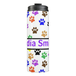 Garrafa Térmica Cachorro personalizado bebe tumbler