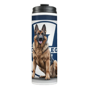 Garrafa Térmica Cachorro Poderoso: German shepherd