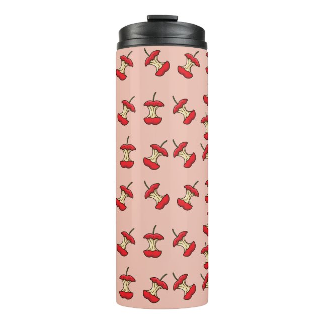 Garrafa Térmica Cachos de Maçã (Frente)