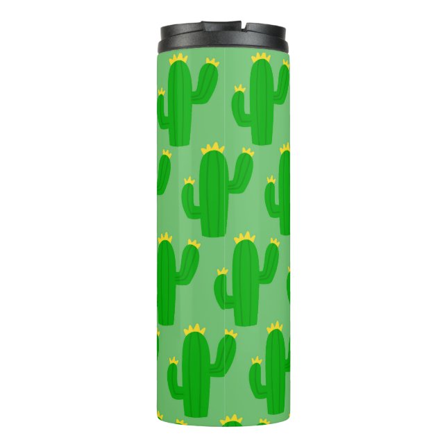 Garrafa Térmica cacto padrão tumbler (Verso)