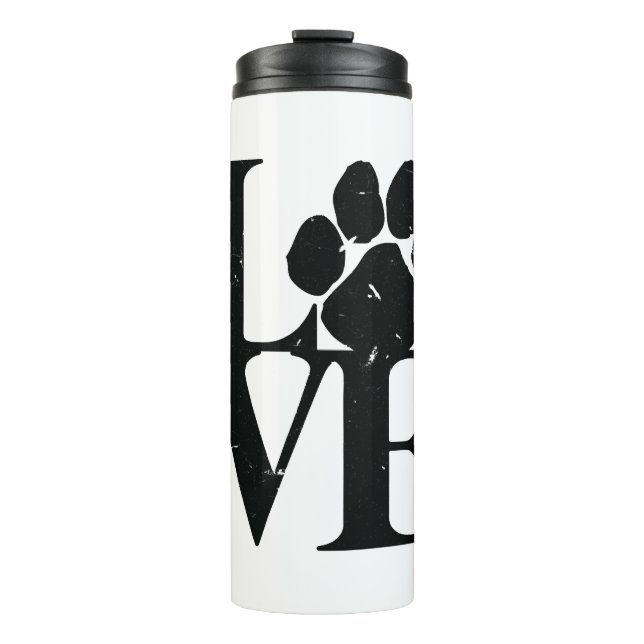 Garrafa Térmica Cães Adoram Cães (Frente)