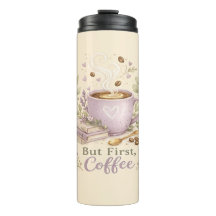 Café Aquarela Lavanda Aconchegante