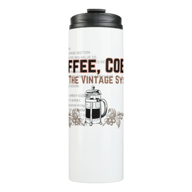 Garrafa Térmica Café e Cobol.w (Frente)
