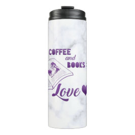 Garrafa Térmica Café e Livros Adoram Tendência