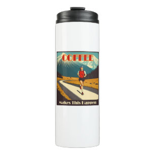 Garrafa Térmica Café Faz Isso Acontecer