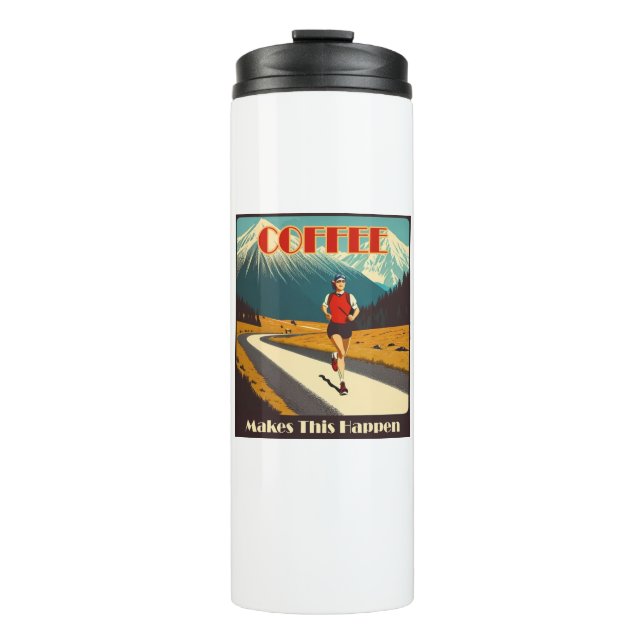 Garrafa Térmica Café Faz Isso Acontecer (Frente)