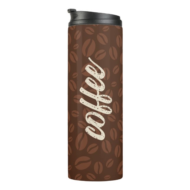 Garrafa Térmica Café feijão quente e refrigerado Tumbler térmico (Rotação à direita)