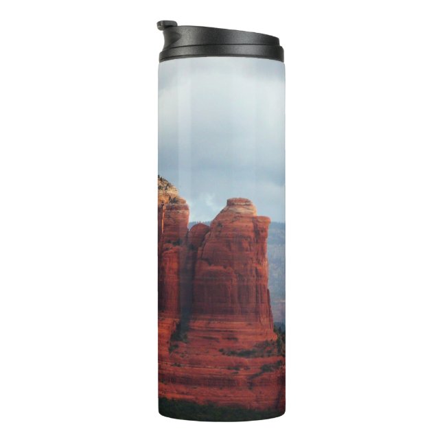 Garrafa Térmica Café Pot Rock Nublado em Sedona Arizona (Rotação à direita)