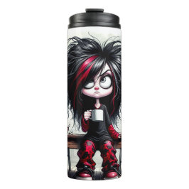 Garrafa Térmica Café Quirky Lady Don't Start Thermal Tumbler