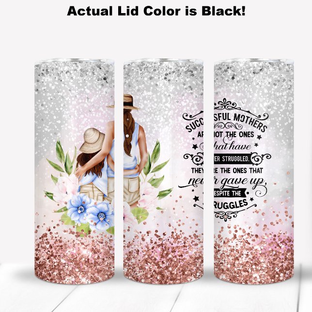 Garrafa Térmica Camada Inspiracional Celebrando a Maternidade (Criador carregado)