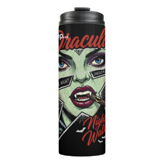 Garrafa Térmica Caminhante Noturno do Creep Drácula | Salão Gótico