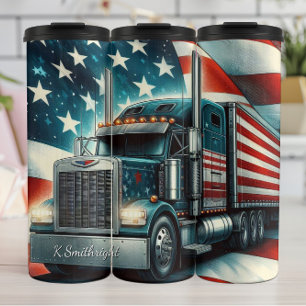 Garrafa Térmica Caminhão de Sinalizador Americano