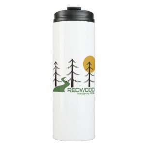Garrafa Térmica Caminho do Parque Nacional Redwood