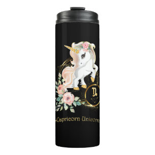 Garrafa Térmica Camisa Capricórnio Zodiac Unicórnio Signo Astrolog
