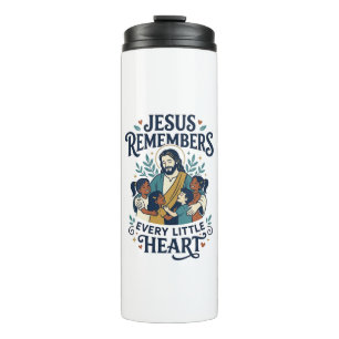 Garrafa Térmica Camiseta de conforto e cura de aborto Jesus Inspir