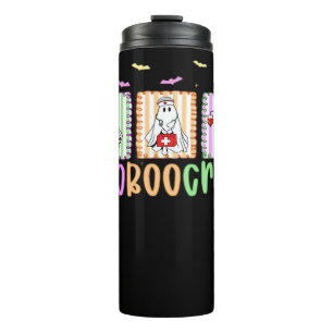 Garrafa Térmica Camiseta essencial Boo Boo Crew Halloween Enfermei