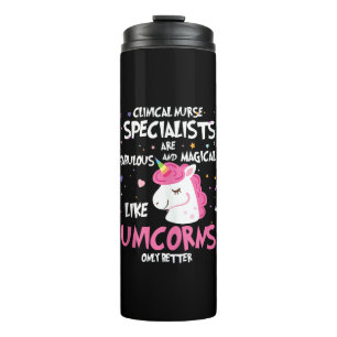 Garrafa Térmica Camiseta regata CNS Unicorn Clinical Nurse Special