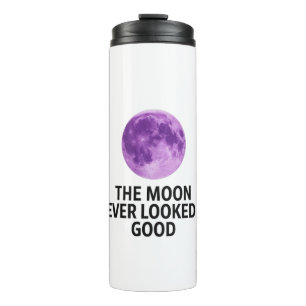 Garrafa Térmica Camiseta The Moon Never Looked So Good