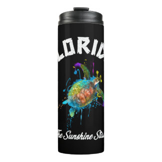 Garrafa Térmica Camisola Flórida, Camisa de Surf de Crewneck na Fl