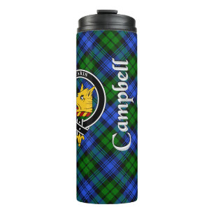 Garrafa Térmica Campbell Clan Crachá & Tartan
