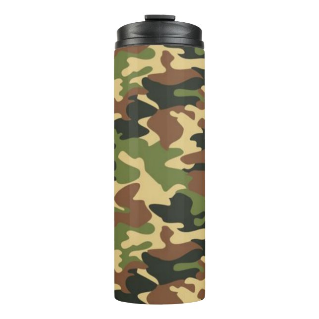 Garrafa Térmica camuflagem (Frente)