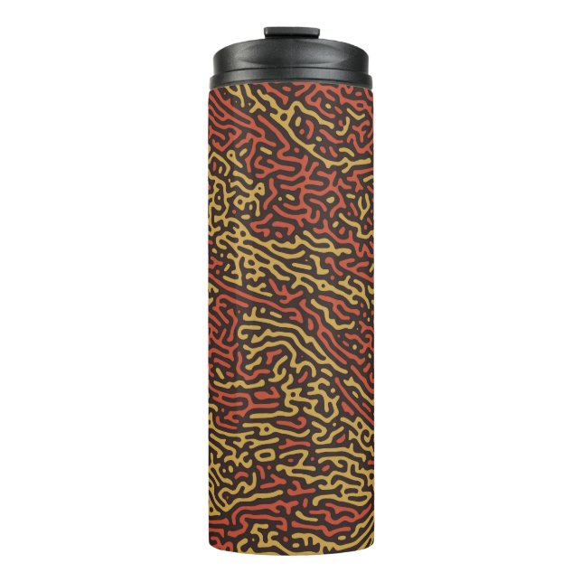 Garrafa Térmica Camuflagem de Abobrinha com Tempero de Outono (Frente)