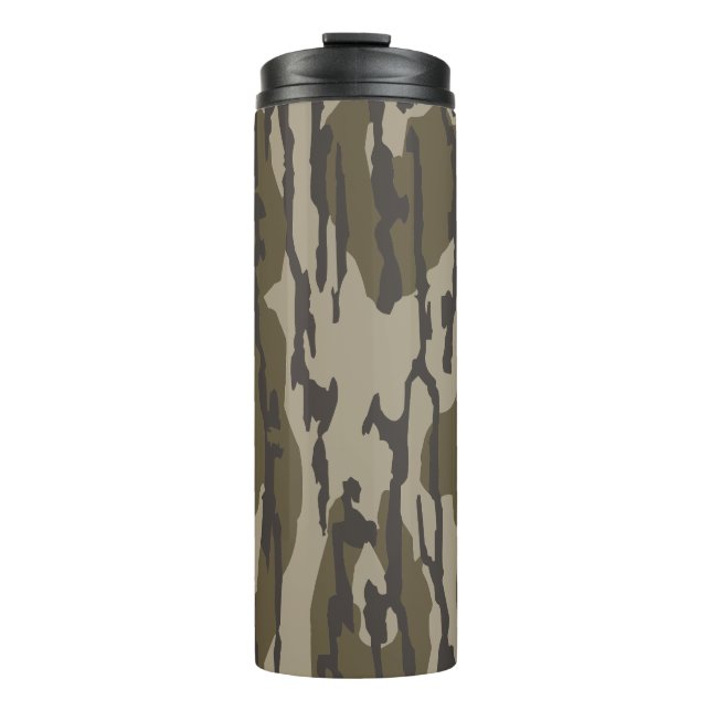 Garrafa Térmica Camuflagem de Bottomland Camo Old School (Frente)