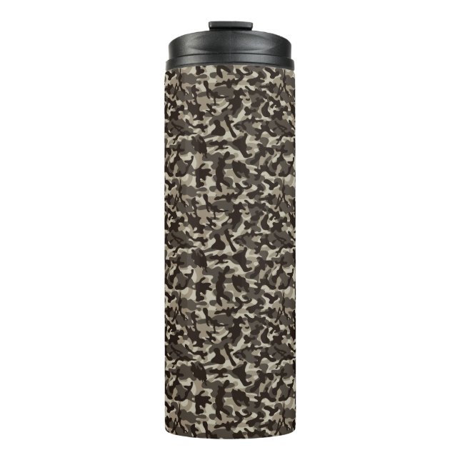 Garrafa Térmica Camuflagem de Quarto Fechado  (Frente)