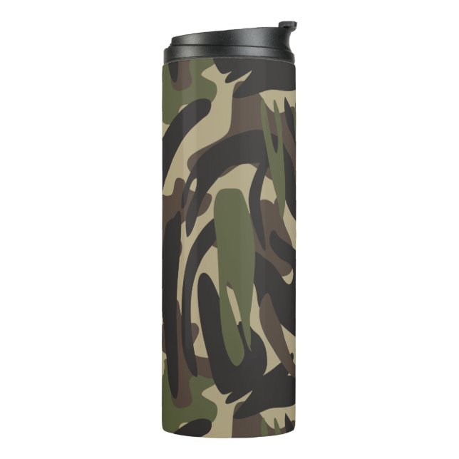 Garrafa Térmica Camuflagem do Exército (Giro à esquerda)