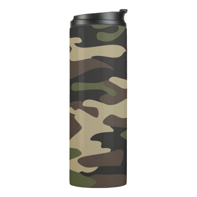 Garrafa Térmica Camuflagem do Exército (Giro à esquerda)