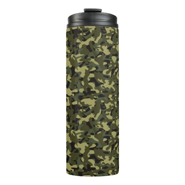 Garrafa Térmica Camuflagem Euro Spring  (Frente)