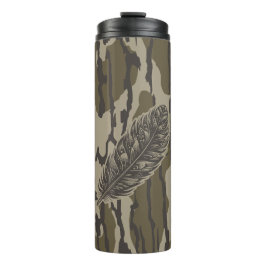 Garrafa Térmica Camuflagem Florestal de Camo de Penas Bottomland T