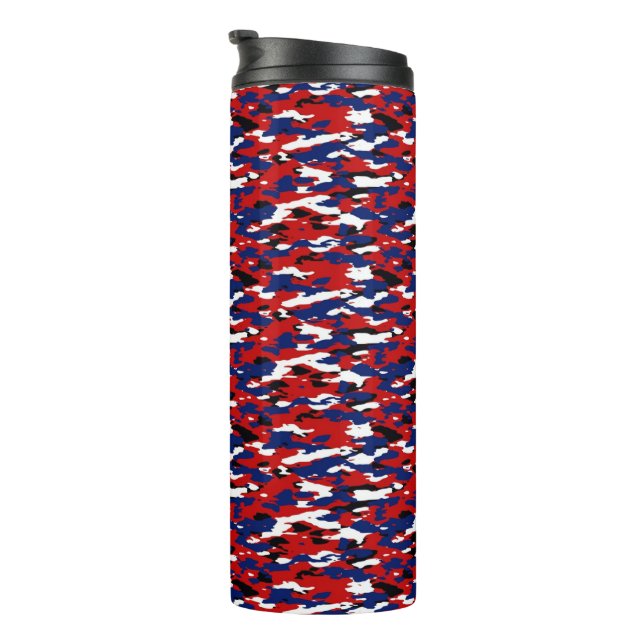 Garrafa Térmica Camuflagem patriótica (Rotação à direita)
