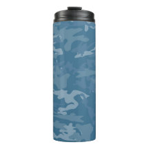 Camuflagem/Tumbler azuis Thermal de Camo