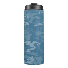 Garrafa Térmica Camuflagem/Tumbler azuis Thermal de Camo