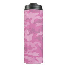 Camuflagem/Tumbler cor-de-rosa Thermal de Camo