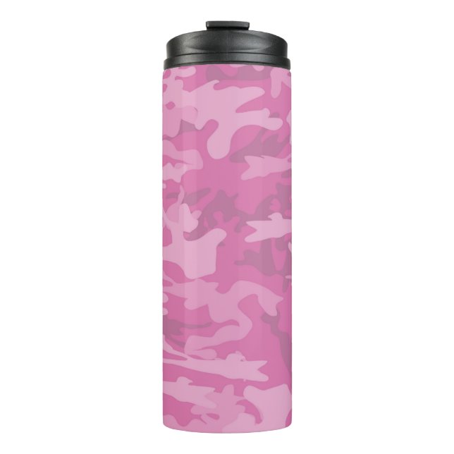 Garrafa Térmica Camuflagem/Tumbler cor-de-rosa Thermal de Camo (Frente)