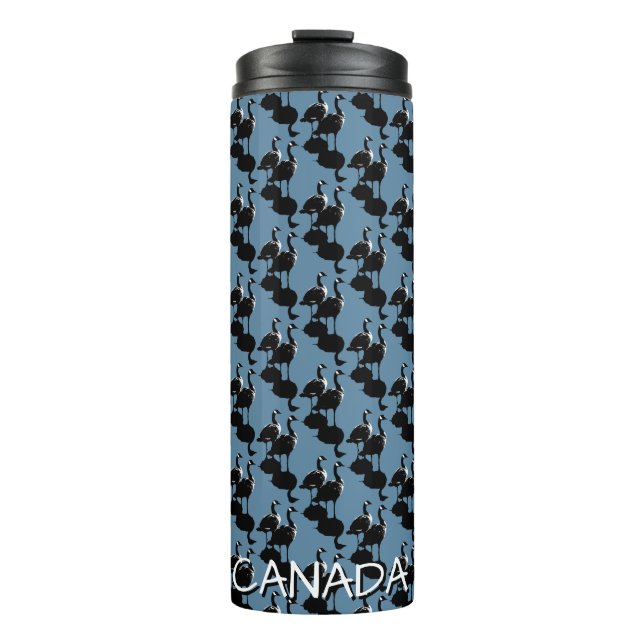 Garrafa Térmica Canada Goose Tumbler Goose Art Tumbler Mugs (Frente)