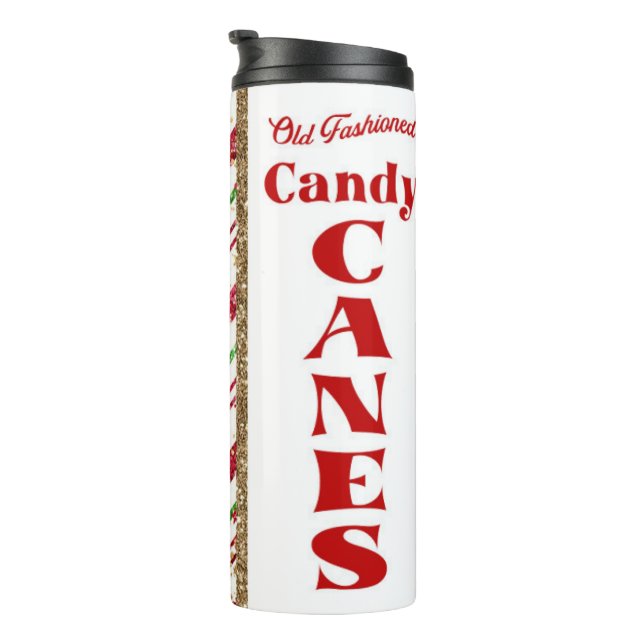 Garrafa Térmica Canas de Doces Moídas Antigas (Rotação à direita)