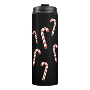 Garrafa Térmica Candy Cane Christmas