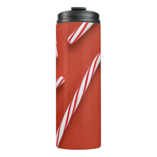 Garrafa Térmica Candy Canes