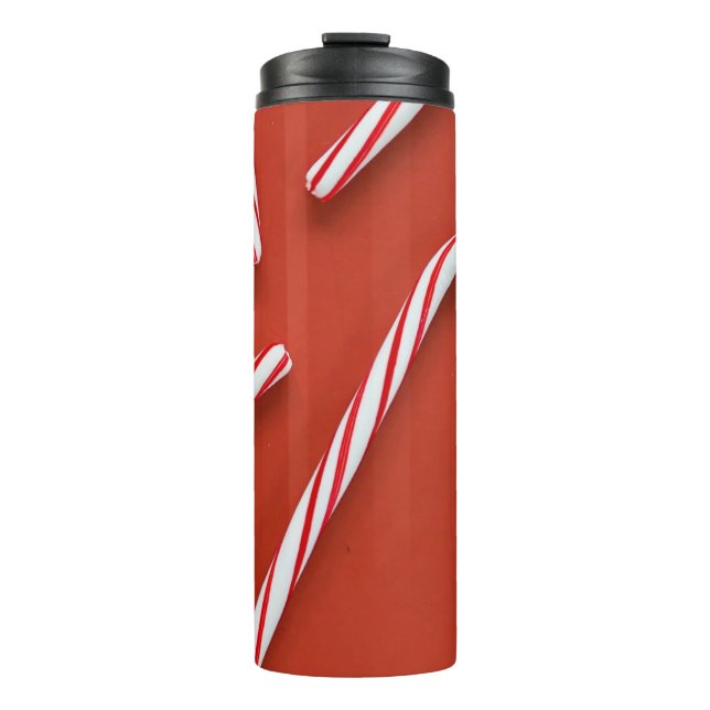 Garrafa Térmica Candy Canes (Frente)