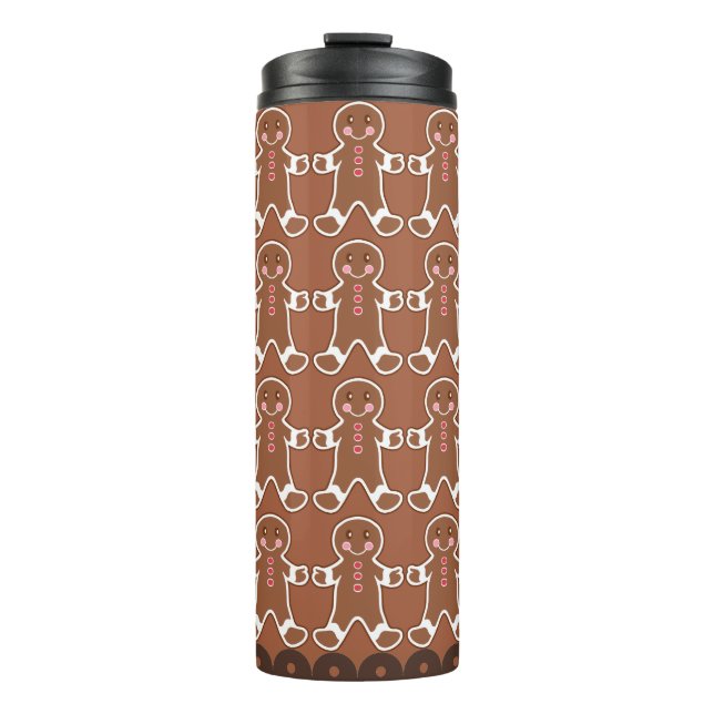 Garrafa Térmica Caneca de Café de Biscoitos de Gengibre (Frente)