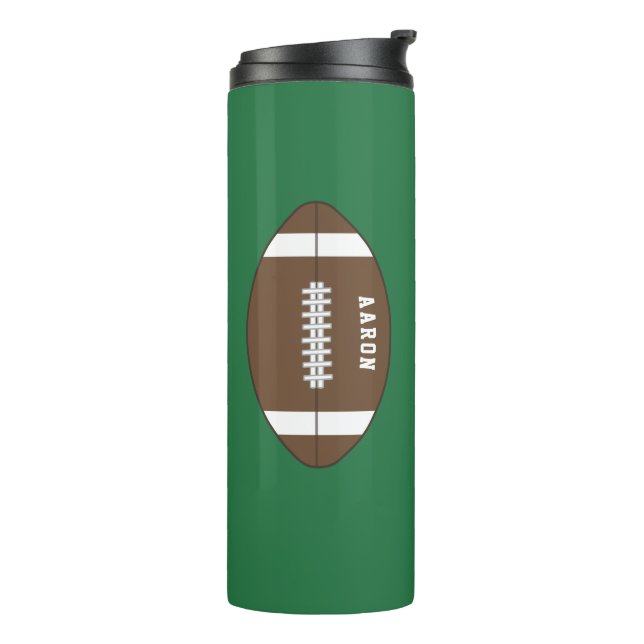 Garrafa Térmica Caneca de café de futebol personalizada Copo de vi (Giro à esquerda)