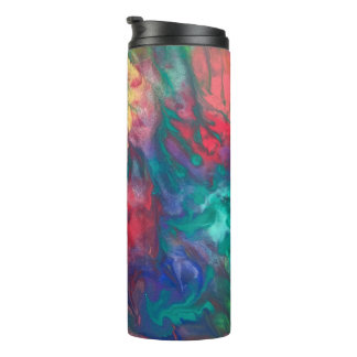 Garrafa Térmica Caneca de viagem arco-íris Tumbler térmico coloros