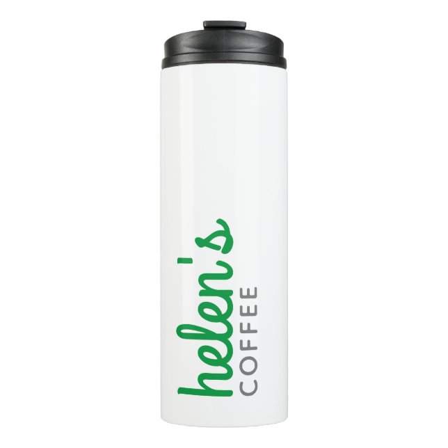 Garrafa Térmica Caneca de Viagem de Café com Nome Personalizado Ke (Frente)