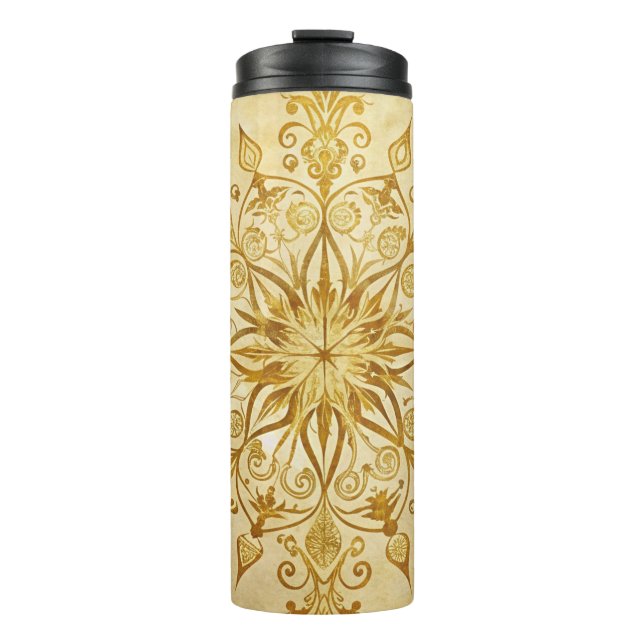 Garrafa Térmica Caneca de viagem de Natal Elegante - Taça Térmica  (Frente)