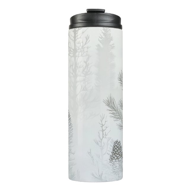 Garrafa Térmica Caneca de viagem de Natal Elegante - Taça Térmica  (Frente)