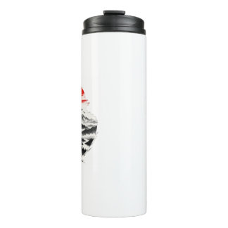 Garrafa Térmica Caneca de Viagem Samurai Japonês Sol Nascente | Es